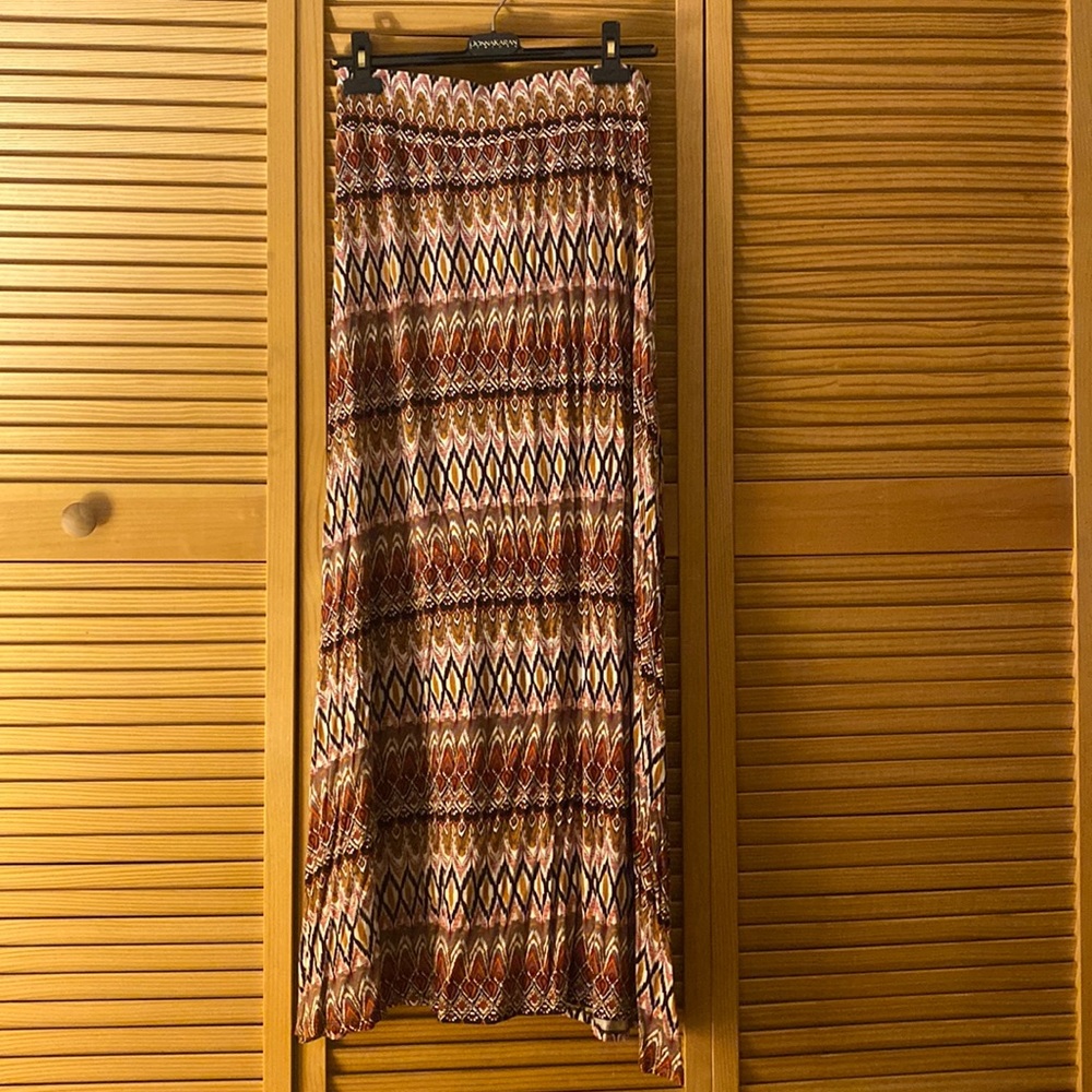 Multi colored maxi skirt